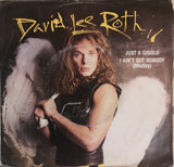 David Lee Roth : Just A Gigolo / I Ain't Got Nobody (Medley) (7", Single)