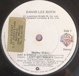 David Lee Roth : Just A Gigolo / I Ain't Got Nobody (Medley) (7", Single)
