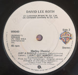 David Lee Roth : Just A Gigolo / I Ain't Got Nobody (Medley) (7", Single)