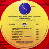 Talking Heads : More Songs About Buildings And Food (LP, Album, Ltd, RE, RP, Red)