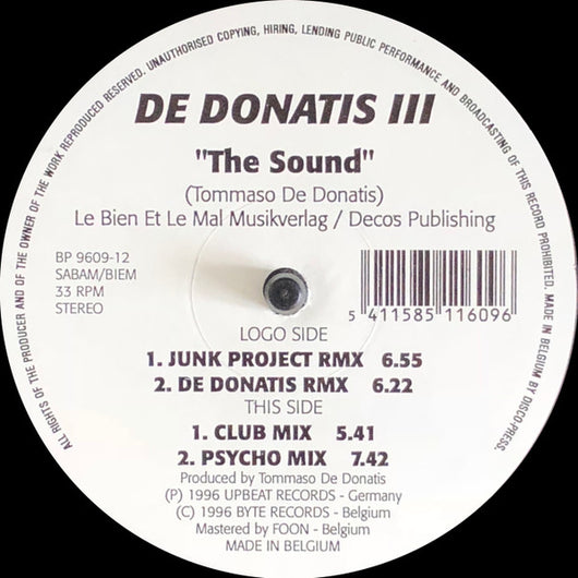 De Donatis III* : The Sound (12