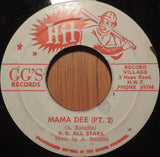 The Starlites / G.G. Allstars : Mama Dee (7")