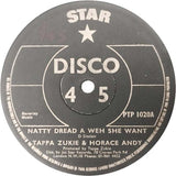 Tappa Zukie* & Horace Andy : Natty Dread A Weh She Want (12")