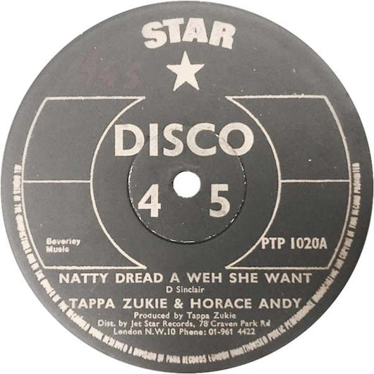 Tappa Zukie* & Horace Andy : Natty Dread A Weh She Want (12