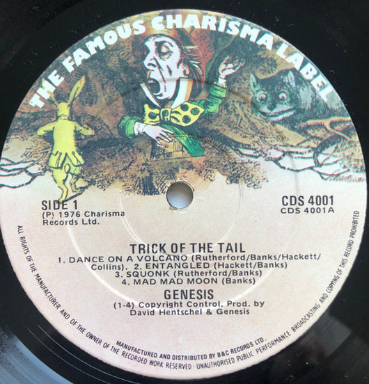 Genesis : A Trick Of The Tail (LP, Album, Gat)