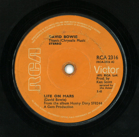 David Bowie : Life On Mars? (7