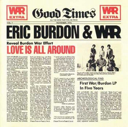 War Featuring Eric Burdon* : Love Is All Around (LP, Album)