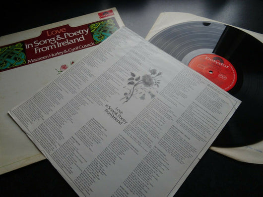 Maureen Hurley & Cyril Cusack : Love In Song & Poetry From Ireland (LP, Album)