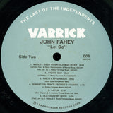 John Fahey : Let Go (LP, Album)
