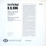 B.B. King : Live At The Regal (LP, Album, RE, Son)