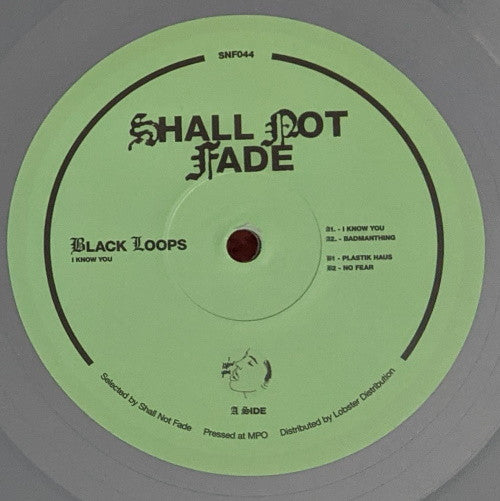 Black Loops : I Know You EP (12