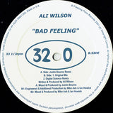 Ali Wilson : Bad Feeling (12")