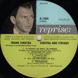Frank Sinatra : Sinatra & Strings (LP, Album, Mono)