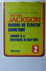 Michael Jackson : Wanna Be Startin' Somethin' (The Classic Remix Series - Part 2) (12", Promo)