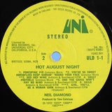 Neil Diamond : Hot August Night (2xLP, Album, Gat)