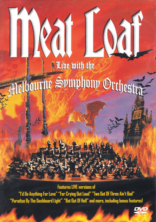 Meat Loaf With The Melbourne Symphony Orchestra* : Bat Out Of Hell Live (2xDVD-V, PAL)
