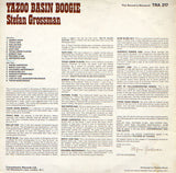 Stefan Grossman : Yazoo Basin Boogie (LP, Album, Mono)