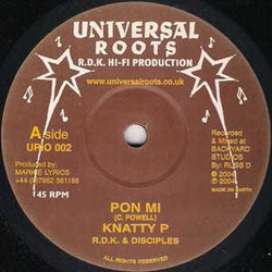 Knatty P* / Bongo Tom-Hayeeryah : Pon Mi / Good Foot (10