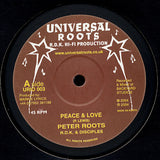Peter Roots, R.D.K* & Disciples* / Rasta Indian : Peace & Love / Can't Seperate Us (10")