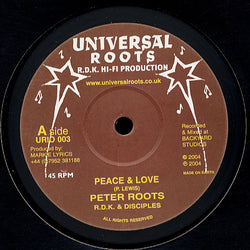 Peter Roots, R.D.K* & Disciples* / Rasta Indian : Peace & Love / Can't Seperate Us (10