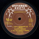 Peter Roots, R.D.K* & Disciples* / Rasta Indian : Peace & Love / Can't Seperate Us (10")