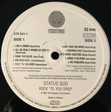 Status Quo : Rock 'Til You Drop (LP, Album, Swi)