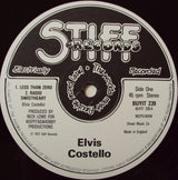 Elvis Costello : Less Than Zero (12", EP)