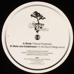 Break / Mako (17) And Andy Skopes : Natural Progression / In The Raw (D Bridge Remix) (12