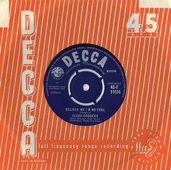 Clodagh Rodgers : Believe Me I'm No Fool (7