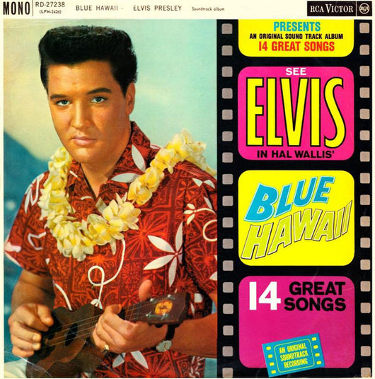 Elvis Presley : Blue Hawaii  (LP, Album, Mono, RE)