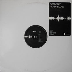 Various : Defected Acappellas Black (12