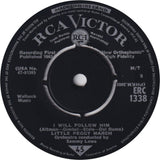 Little Peggy March* : I Will Follow Him (7", Single, Mono)