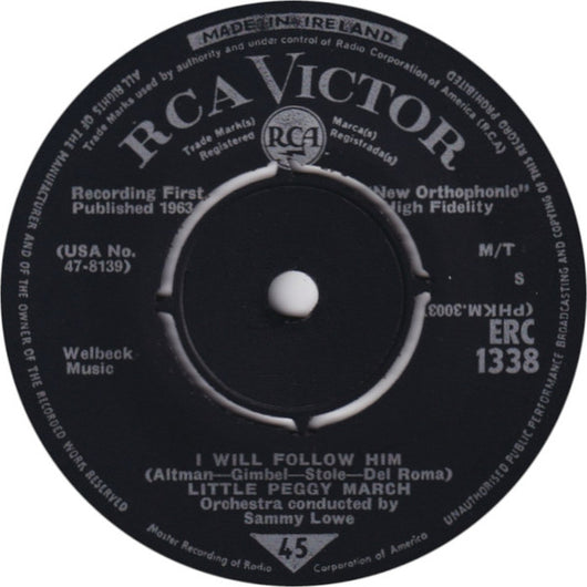 Little Peggy March* : I Will Follow Him (7