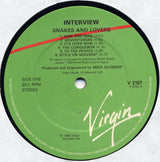 Interview : Snakes And Lovers (LP, Album)