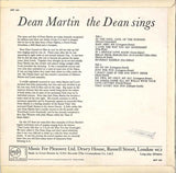 Dean Martin : The Dean Sings (LP, Comp)