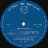 Dean Martin : The Dean Sings (LP, Comp)