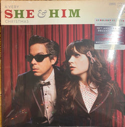 She & Him : A Very She & Him Christmas  (LP, RE + 7