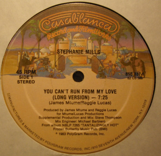 Stephanie Mills : You Can't Run From My Love (12