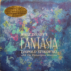 Leopold Stokowski With The Philadelphia Orchestra : Walt Disney's Fantasia (3xLP, Album, RE, RP)