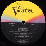 Leopold Stokowski With The Philadelphia Orchestra : Walt Disney's Fantasia (3xLP, Album, RE, RP)