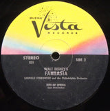 Leopold Stokowski With The Philadelphia Orchestra : Walt Disney's Fantasia (3xLP, Album, RE, RP)