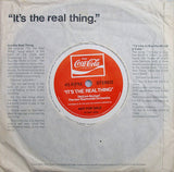 The New Seekers / The Ivor Raymonde Orchestra* : Buy The World A Coke / It's The Real Thing (7", Mono, Promo)