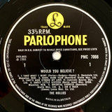 The Hollies : Would You Believe? (LP, Album, Mono)