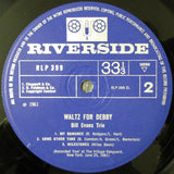 The Bill Evans Trio With Scott LaFaro, Paul Motian : Waltz For Debby (LP, Album, Mono)
