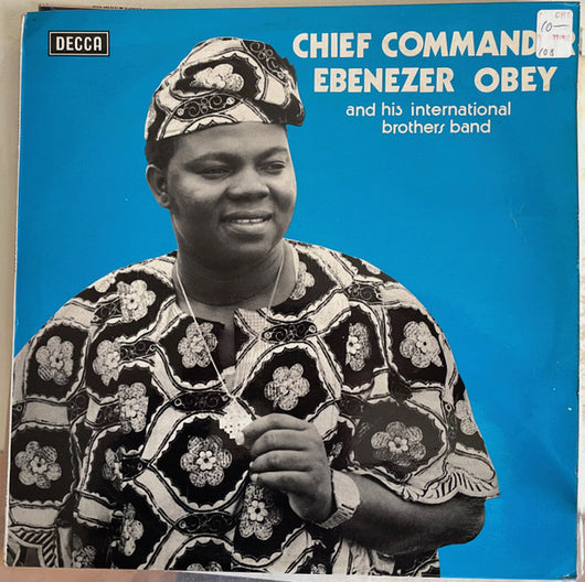 Ebenezer Obey & His International Brothers : Chief Commander Ebenezer Obey And His International Brothers Band (LP, Album)