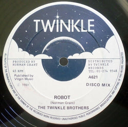 Twinkle Brothers : Robot / Dont Turn Your Back On Us Jah-Jah (12