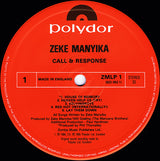 Zeke Manyika : Call And Response (LP, Album)