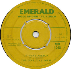 The Go Lucky Four : Up Went Nelson / The Famine Song (7