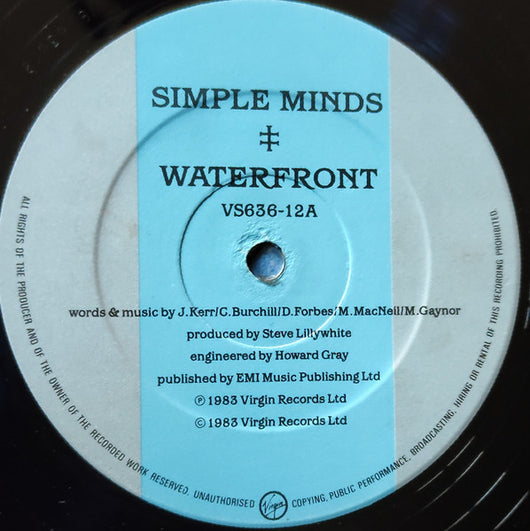Simple Minds : Waterfront (12