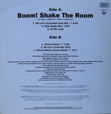 Jazzy Jeff & Fresh Prince* : Boom! Shake The Room (12", Single)